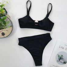 Load image into Gallery viewer, 2020 New Hot Sexy Women Underwear Set Push-Up Padded Bathing Suit Leopard Print Female Intimate Wire Free Lengerie ropa de playa