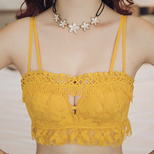 Load image into Gallery viewer, Sexy Lace Underwear Set Korean Fashion Girls Cozy No Rims Anti-glare Bras Underpants Suit Student Chest Wrap Undies Lingerie Set
